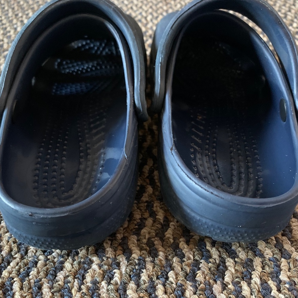 Navy Blue Crocs - Picture 4 of 4
